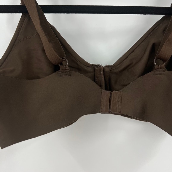 Sweet Nothings No Padding Underwire Bra Dark Brown Lace Comfort Women's 40C - Picture 4 of 8
